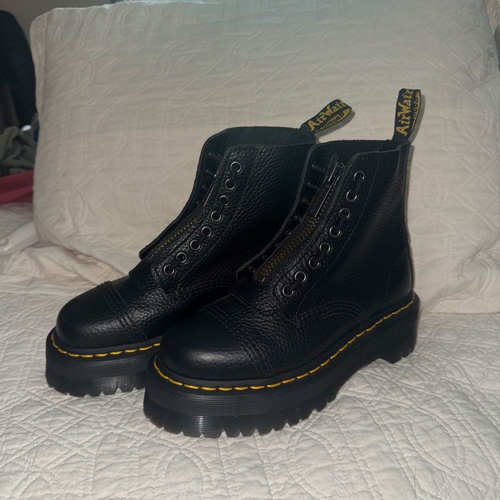 Dr. Martens Sinclair Leather Platform Boots